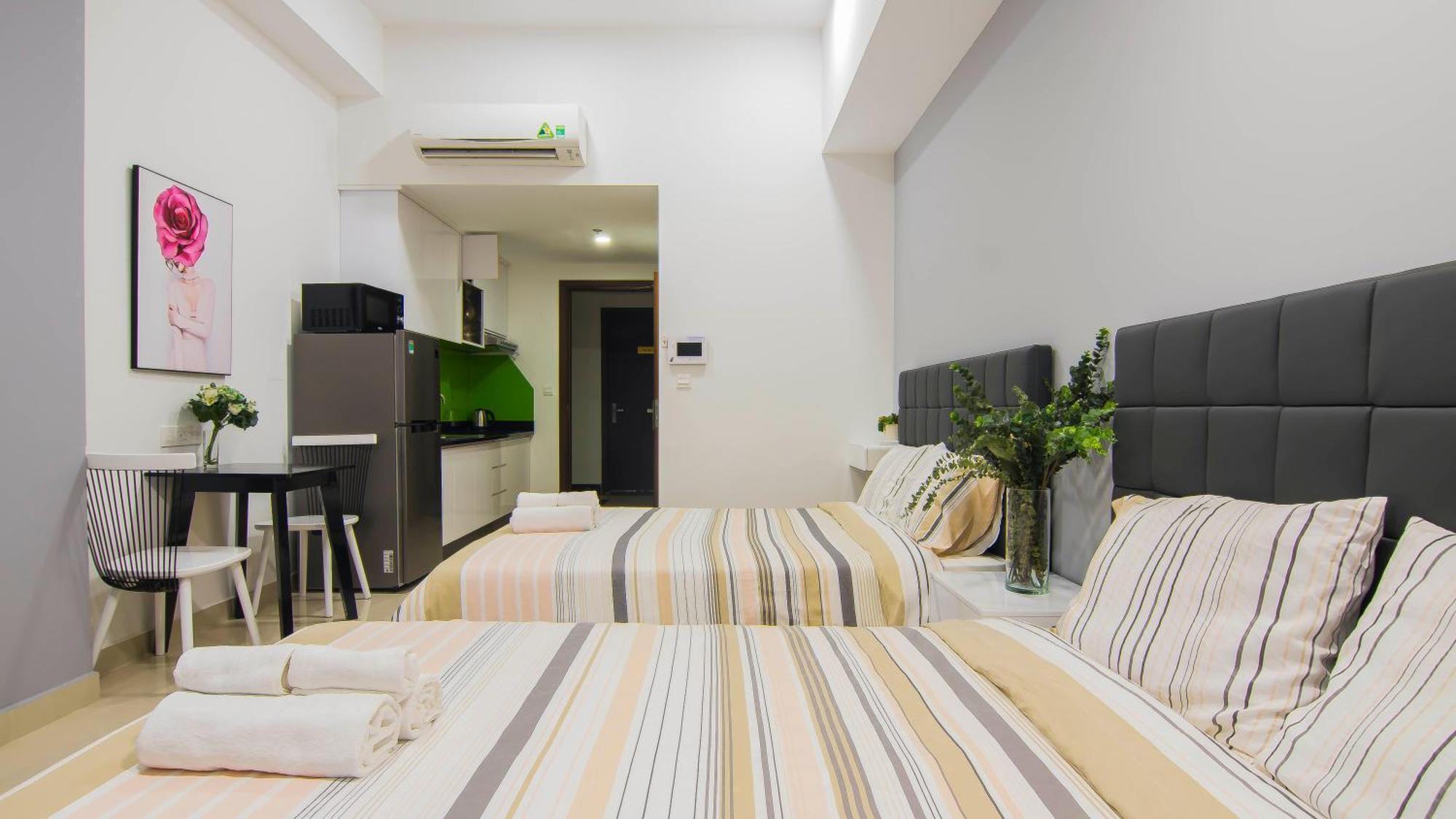 Min' Apartment - Rivergate Residence Downtown Bui Vien - Free Pool Ciudad Ho Chi Minh  Exterior foto