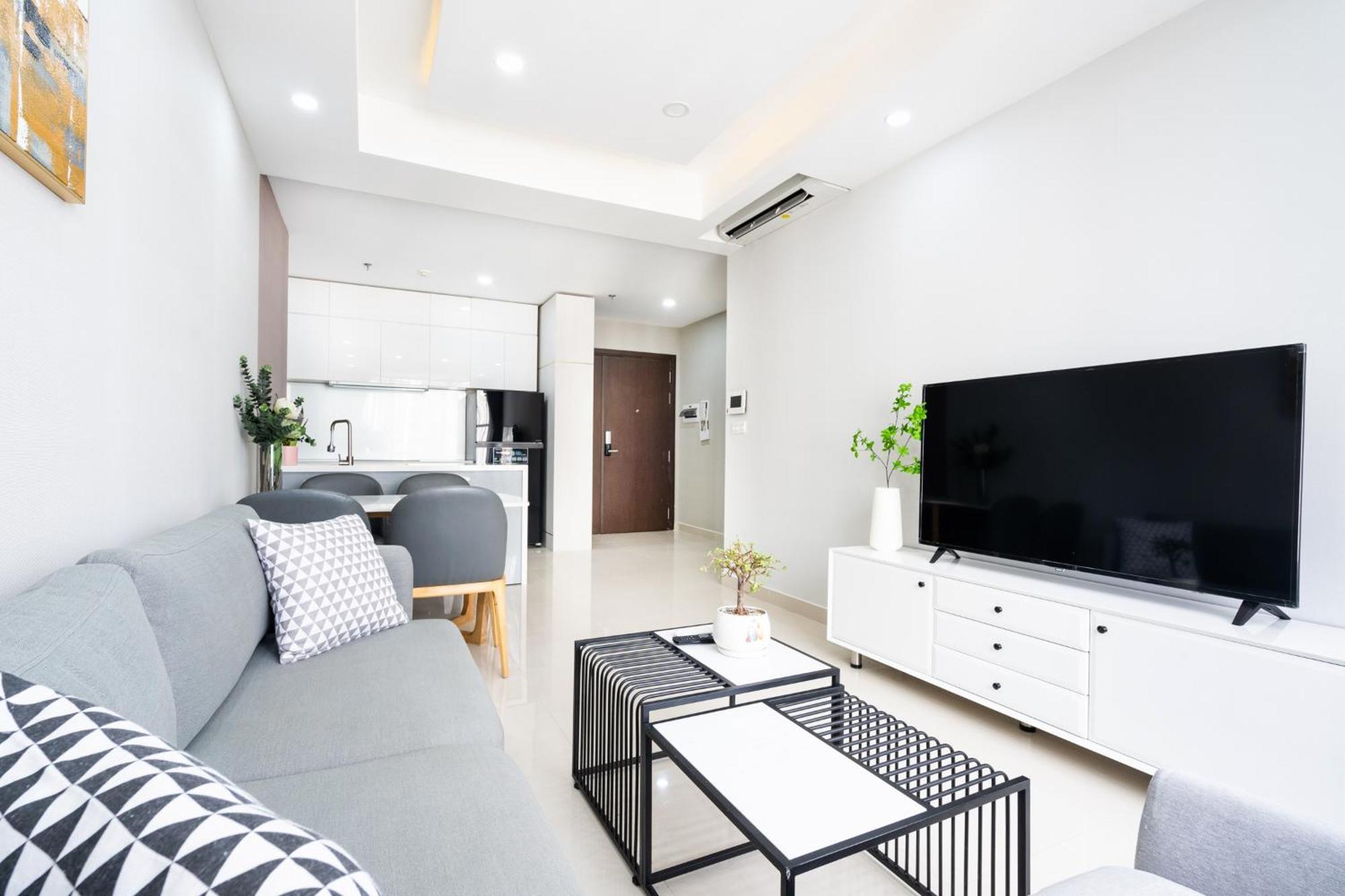 Min' Apartment - Rivergate Residence Downtown Bui Vien - Free Pool Ciudad Ho Chi Minh  Exterior foto