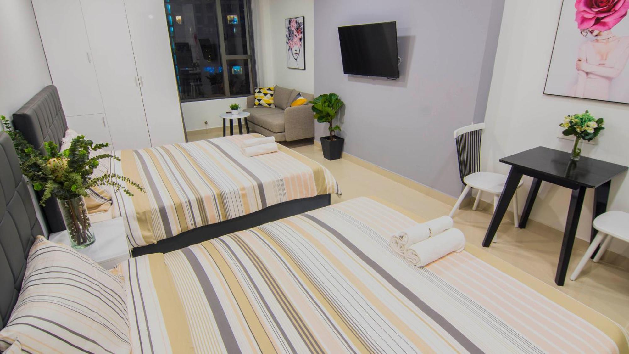 Min' Apartment - Rivergate Residence Downtown Bui Vien - Free Pool Ciudad Ho Chi Minh  Exterior foto