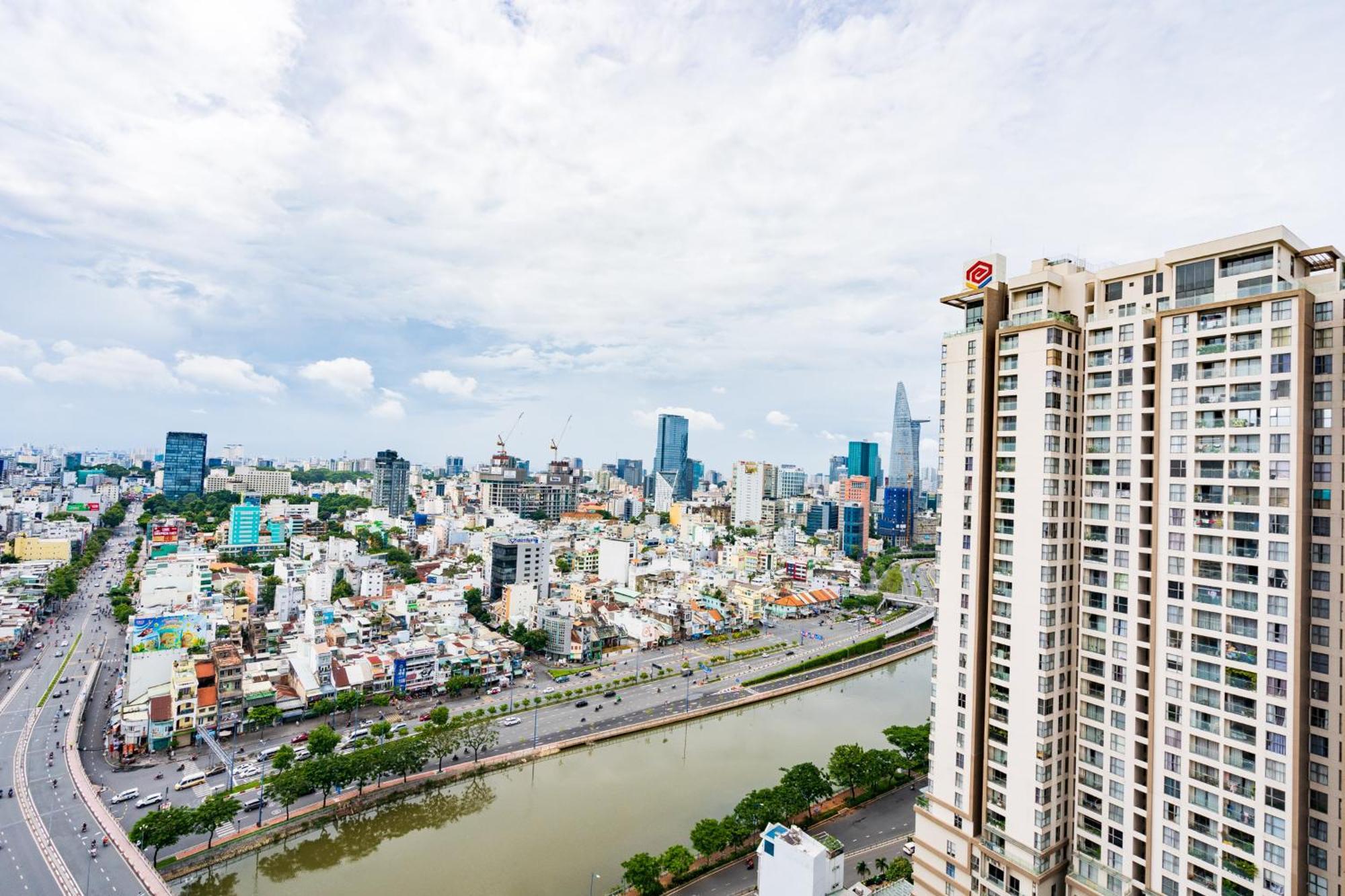 Min' Apartment - Rivergate Residence Downtown Bui Vien - Free Pool Ciudad Ho Chi Minh  Exterior foto
