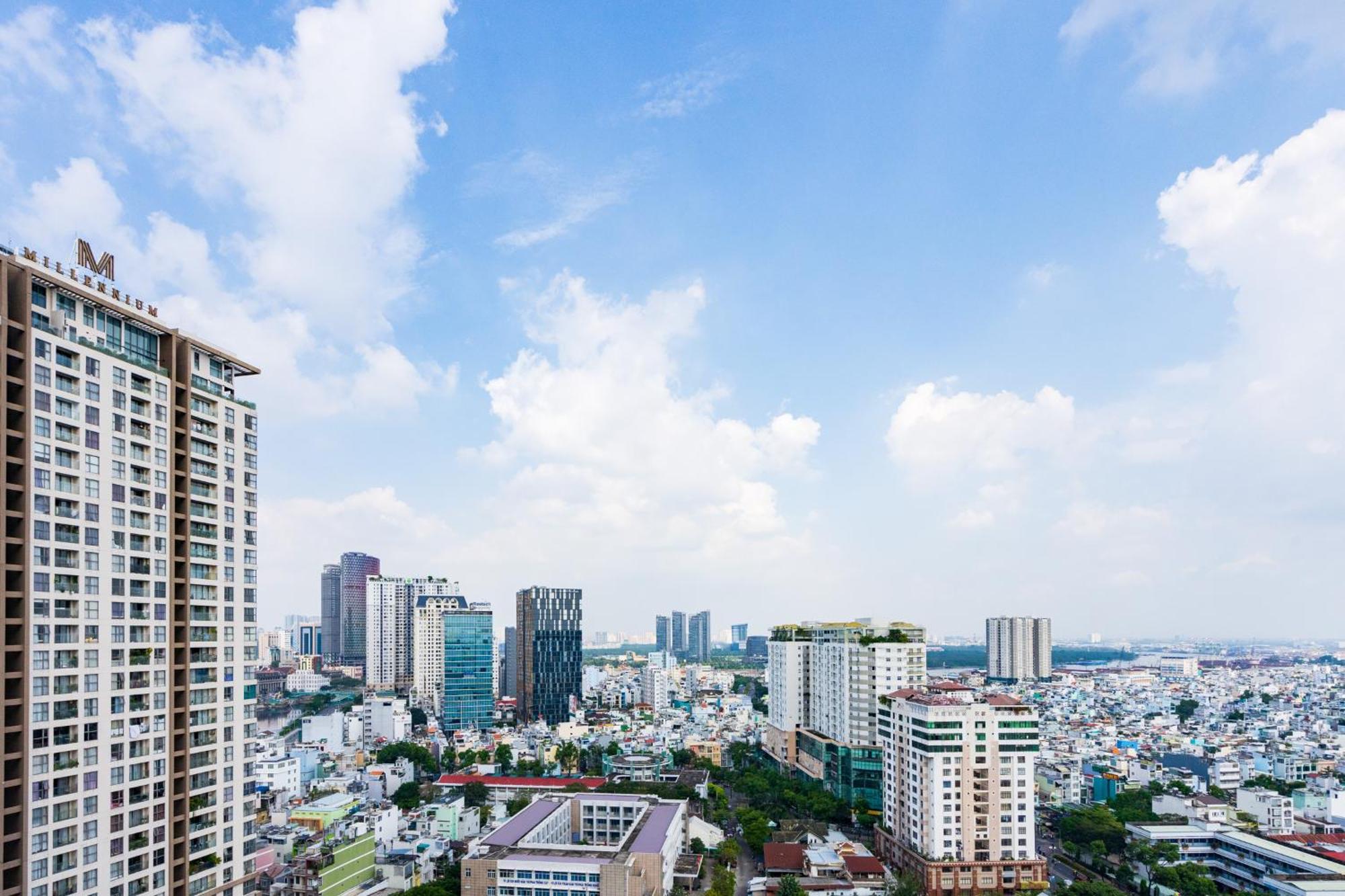 Min' Apartment - Rivergate Residence Downtown Bui Vien - Free Pool Ciudad Ho Chi Minh  Exterior foto