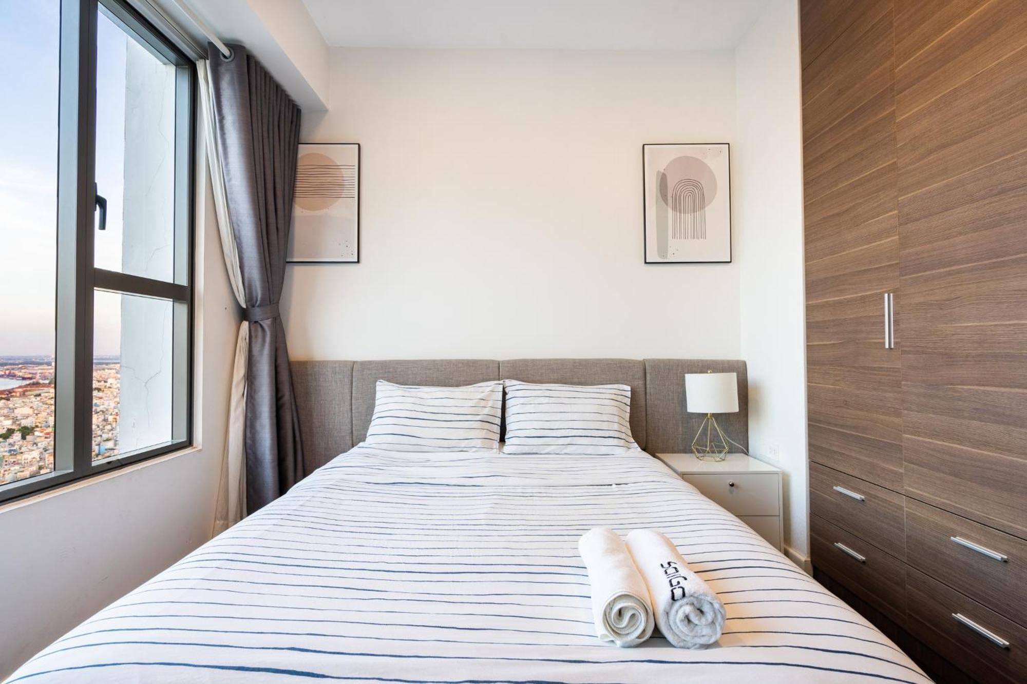 Min' Apartment - Rivergate Residence Downtown Bui Vien - Free Pool Ciudad Ho Chi Minh  Exterior foto