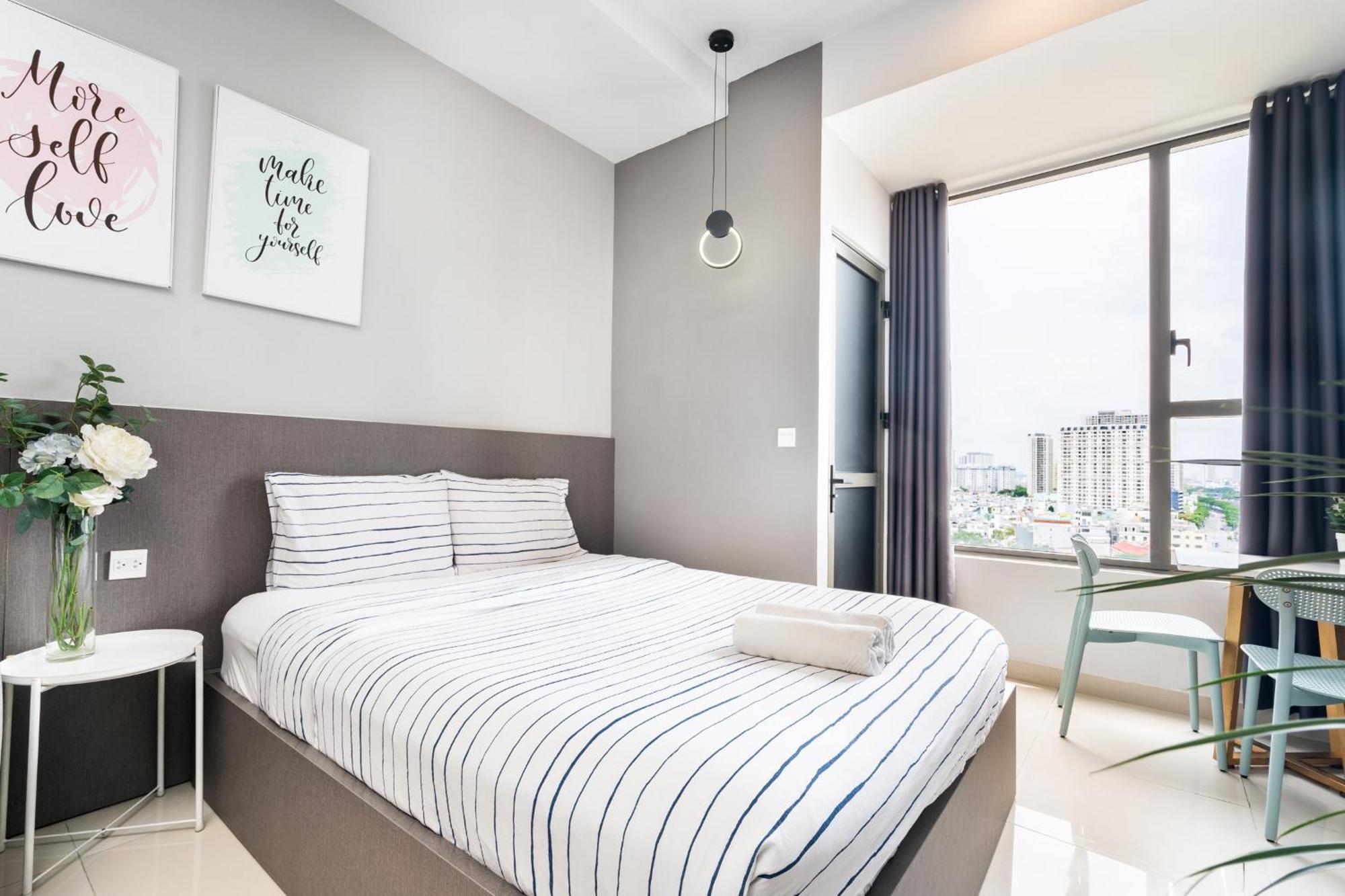 Min' Apartment - Rivergate Residence Downtown Bui Vien - Free Pool Ciudad Ho Chi Minh  Exterior foto